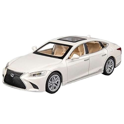 ZHRDWE Modellauto Metall 1:32 Für LS500H Legierung Luxy Automodell Druckguss Spielzeugfahrzeuge Weihnachten Geburtstagsgeschenk Jungen Mädchen Spielzeugauto(White) von ZHRDWE