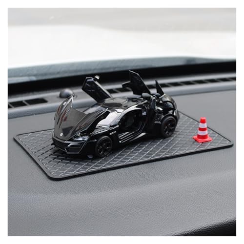 ZHRDWE Modellauto Metall 1:32 Für Laiken Supercar Legierung Automodell Herren Auto Mittelkonsole Dekoration Fahrzeug Geschenke(Schwarz) von ZHRDWE