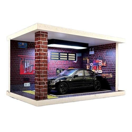 ZHRDWE Modellauto Metall 1:32 Für Luxus 3 Serie Garage Edition Druckguss Fahrzeug Sammlung Desktop Ornament Geschenk(Schwarz) von ZHRDWE