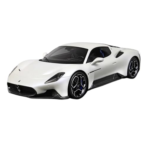 ZHRDWE Modellauto Metall 1:32 Für Maserati MC20 Legierung Sport Druckguss Metall Modell Spielzeug Auto Sound Licht Geschenk Jungen Und Jugendliche Spielzeugauto(White) von ZHRDWE