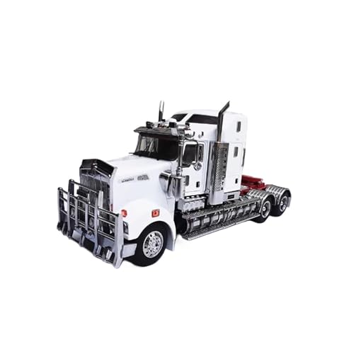 ZHRDWE Modellauto Metall 1:32 Für Maßstab Kenworth T909 Legierung Abschleppen Kopf Australischen LKW Modell Erwachsene Junge Spielzeug Sammlung Ornamente Spielzeugauto(White) von ZHRDWE