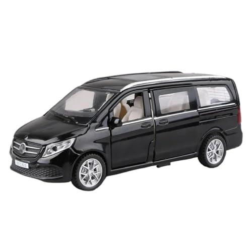 ZHRDWE Modellauto Metall 1:32 Für V260 MPV Weiß Schwarz Maßstab Diecast Modell Spielzeugauto Indoor Und Outdoor Gaming Geschenk Spielzeugauto(Schwarz) von ZHRDWE