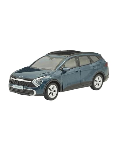 ZHRDWE Modellauto Metall 1:38 Für Kia Sammeln Diecast Modell Fahrzeug Legierung Pull Back Auto Junge Erwachsene Festival Geschenk Spielzeugauto(Grün) von ZHRDWE