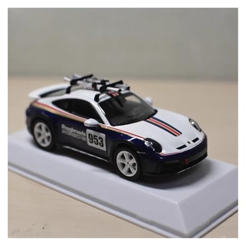 ZHRDWE Modellauto Metall 1:43 Dakar 911 (992) 953# Mit Schlitten Bord Harz Sammeln Diecast Modell Auto Geschenke Spielzeugauto von ZHRDWE