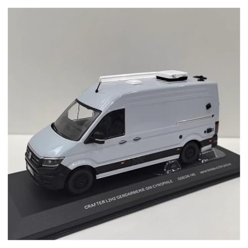 ZHRDWE Modellauto Metall 1:43 Für Crafter Gendarmerie Legierung Druckguss Metall Modell Spielzeug Van Geschenke Fahrzeug Spielzeug Dekoration Sammlung Spielzeugauto von ZHRDWE