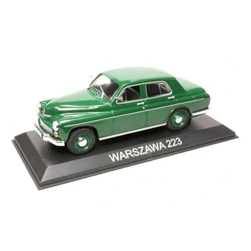 ZHRDWE Modellauto Metall 1:43 Für DeAgostini FSO Warszawa 223 Sammlerstück Diecast Miniatur Spielzeugauto Modell Klassische Dekoration Geschenk Spielzeugauto von ZHRDWE