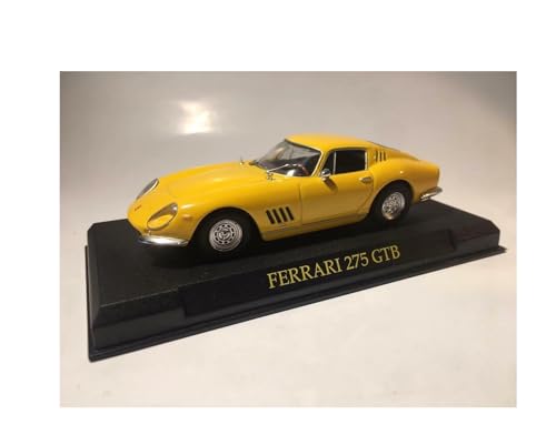 ZHRDWE Modellauto Metall 1:43 Für Ferrari 275 Gelb Legierung Klassische Rennwagen Modell Auto Sammlung Fahrzeug Statische Display Geschenk von ZHRDWE