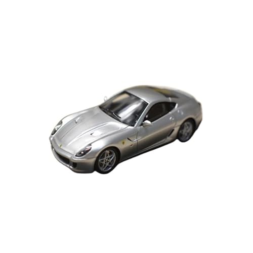 ZHRDWE Modellauto Metall 1:43 Für Ferrari 599 GTB Fiorano Silber Sammlerstück Ferrari Spielzeug Modellauto Souvenir Display Hobby von ZHRDWE