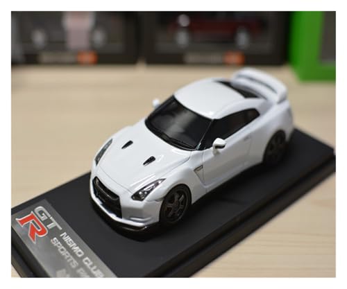 ZHRDWE Modellauto Metall 1:43 Für GT-R R35 Ares Weiß Erwachsene Sammler Legierung Sport Auto Modell Spielzeug Statische Display Vehicleh von ZHRDWE