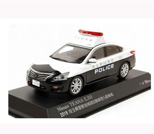 ZHRDWE Modellauto Metall 1:43 Für Nissan Teana L33 2018 Polizei Edition Sammlermodell Auto Bastler Geschenk ZHRDWE Modellauto Metall 1:43 Für Nissan Teana L33 2018 Polizei Edition Sammlermodell Auto Bastler Geschenk von ZHRDWE