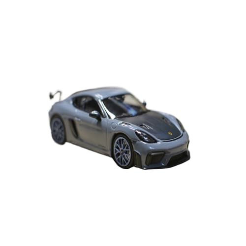 ZHRDWE Modellauto Metall 1:43 Für Porsche 718 Cayman GT4 RS Grau Legierung Sammler Sport Auto Modell Spielzeug Computer Display von ZHRDWE
