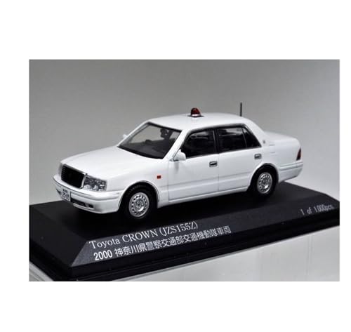 ZHRDWE Modellauto Metall 1:43 Für Toyota Crown 2000 GS155Z Polizei Edition Druckguss Metall Klassische Spielzeug Auto Szene Schaufenster Geschenk von ZHRDWE