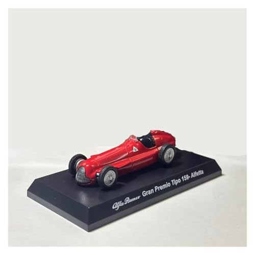 ZHRDWE Modellauto Metall 1:64 Alfa Tipo 159 Alfetta F1 Legierung Modell Auto Diecast Metall Fahrzeug Modell Souvenir Geschenk Sammlung Spielzeugauto von ZHRDWE