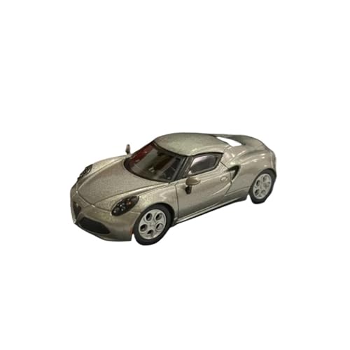 ZHRDWE Modellauto Metall 1:64 Für Alfa 4C Legierung Druckguss Metall Modell Auto Erwachsene Sammlungen Enthusiasten Geschenke Statische Display Spielzeugauto von ZHRDWE