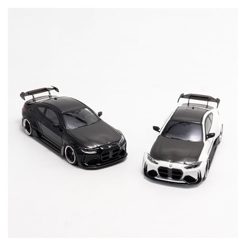 ZHRDWE Modellauto Metall 1:64 Für BMW M4 Statische Sammlung Diecast Modell Auto Souvenir Display Spielzeug Fahrzeug Geschenk Spielzeugauto(White) von ZHRDWE