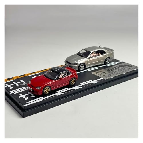 ZHRDWE Modellauto Metall 1:64 Für Initial D Set Cappuccino RS200 Legierung Statische Modell Auto Spielzeug Sammlung Ornamente von ZHRDWE