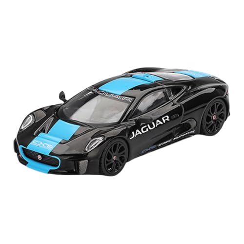 ZHRDWE Modellauto Metall 1:64 Für Jaguar C-X75 Sportwagen Miniatur Druckgussfahrzeug Weihnachtsgeburtstagsgeschenk Spielzeugauto von ZHRDWE