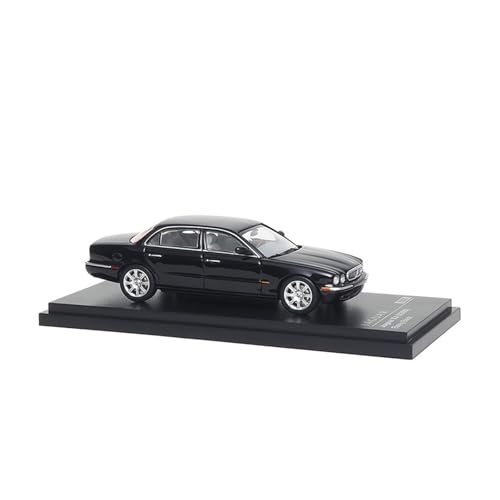 ZHRDWE Modellauto Metall 1:64 Für Jaguar XJ6 X350 Miniaturmodell Klassisches Vintage-Sammelauto Aus Druckguss Weihnachtsgeburtstagsgeschenk Spielzeugauto(Schwarz) von ZHRDWE