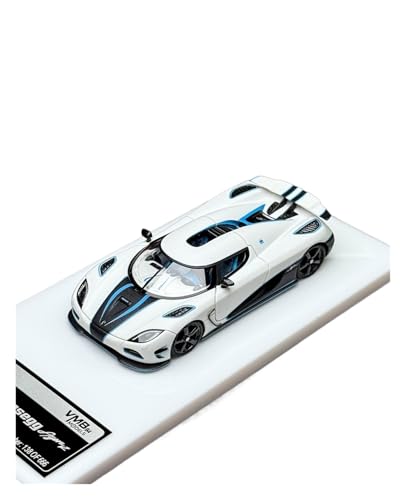 ZHRDWE Modellauto Metall 1:64 Für Koenigsegg Agera R Weiß Druckguss Miniatur Modell Auto Spielzeug Gedenk Sammlerstück von ZHRDWE