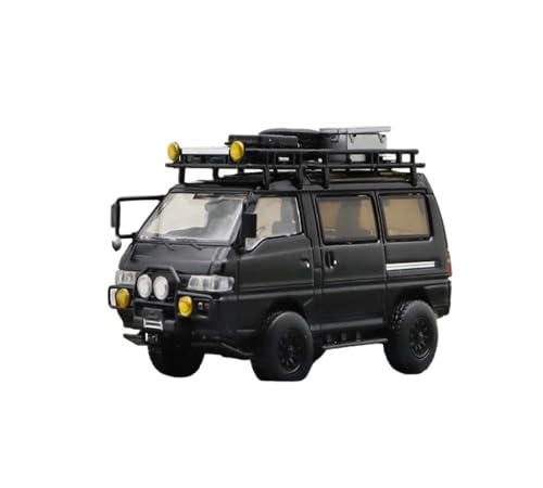 ZHRDWE Modellauto Metall 1:64 Für Mitsubishi Statische Legierung Modell Auto Spielzeug Autos Ornamente Diecast Fahrzeug Geschenk Spielzeugauto(Schwarz) von ZHRDWE