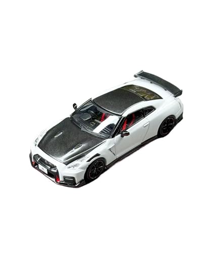 ZHRDWE Modellauto Metall 1:64 Für Nissan GT-R R35 NISMO Weiß Carbon Abdeckung Diecast Auto Modelle Spielzeug Erwachsene Audiophile ZHRDWE Modellauto Metall 1:64 Für Nissan GT-R R35 NISMO Weiß Carbon Abdeckung Diecast Auto Modelle Spielzeug Erwachsene Audiophile von ZHRDWE