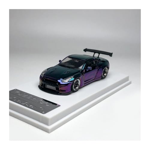 ZHRDWE Modellauto Metall 1:64 Für Nissan GTR R35 Sport Rennwagen Modell Spielzeug Statische Display Geschenke von ZHRDWE