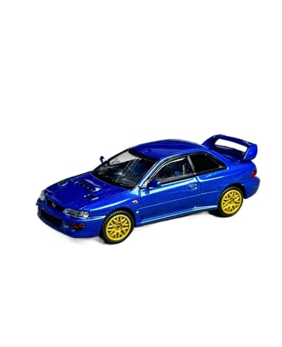 ZHRDWE Modellauto Metall 1:64 Für Subaru Impreza 22B STi Druckgussmodell Spielzeug-Rennwagen-Erwachsenensammlung Statische Anzeige von ZHRDWE