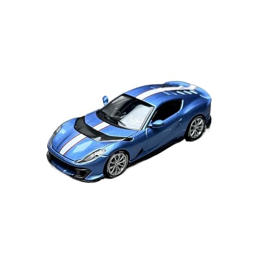 ZHRDWE Modellauto Metall 1:64 Für Tänzelndes Pferd 812C Miniaturfahrzeug Legierung Sportwagen Rennmodell Sammlung Display Spielzeug(Rot) von ZHRDWE