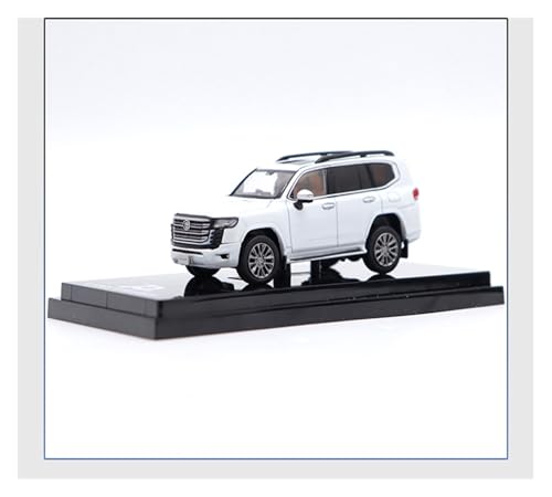 ZHRDWE Modellauto Metall 1:64 Toyota Land Cruiser LC300 Miniaturfahrzeug Autoornament Aus Metalldruckguss Souvenir-Spielzeug Geschenke Spielzeugauto(White) von ZHRDWE