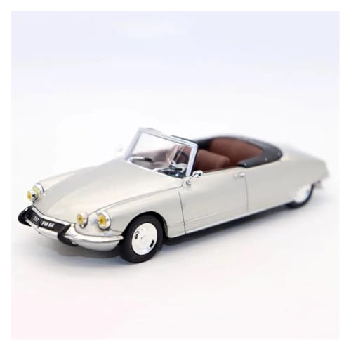 ZHRDWE Modellauto Metall Diecast 1/43 For1 Citroen Ds 19 1965 Weiß Legierung Sport Auto Modell Erwachsene Sammlung Display Spielzeugauto von ZHRDWE