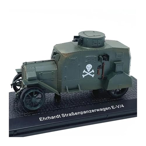 ZHRDWE Modellauto Metall Diecast 1: 43 Für Fahrzeug Tank EV4 Legierung Militär Auto Modell Geschenk Spielzeug Fahrzeug Sammler Dekorative Spielzeugauto(Green 2) von ZHRDWE