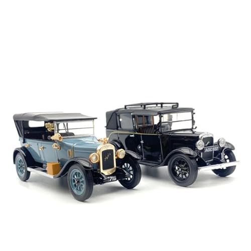 ZHRDWE Modellauto Metall Diecast Legierung 1/43 Austin Vintage Klassische Auto Modell Motor Enthusiasten Geschenk Miniaturen Auto Spielzeugauto(Grün) von ZHRDWE