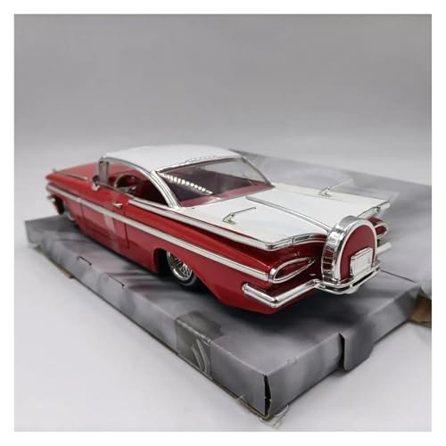 ZHRDWE Modellauto Metall Diecast Metall 1:24 Für Impala Bel AIR/1959 Spielzeug Muscle Car Klassische Fahrzeug Erwachsene Sammlung Spielzeug Spielzeugauto(Rot) von ZHRDWE