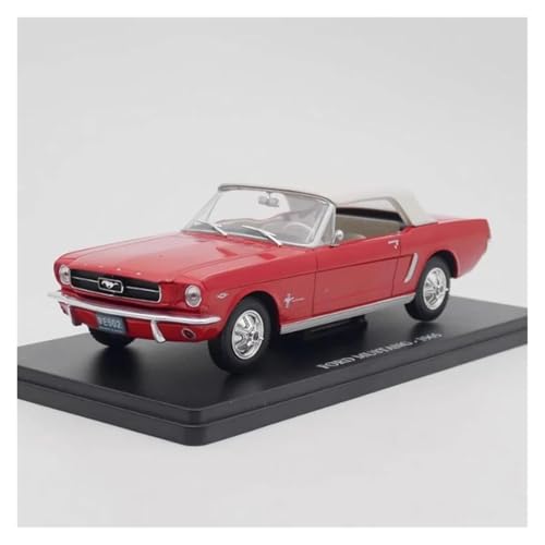 ZHRDWE Modellauto Metall Druckguss 1:24 Für Ford Mustang 1965 Cabrio Muscle Vehicle Legierung Sportwagen Rennmodell Spielzeugauto ZHRDWE Modellauto Metall Druckguss 1:24 Für Ford Mustang 1965 Cabrio Muscle Vehicle Legierung Sportwagen Rennmodell Spielzeugauto von ZHRDWE