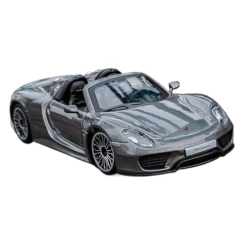 ZHRDWE Modellauto Metall Für Porsche 918 1/24 Cabrio Supercar Diecast Fahrzeug Modell Spielzeug Sammler Weihnachten Geschenk von ZHRDWE
