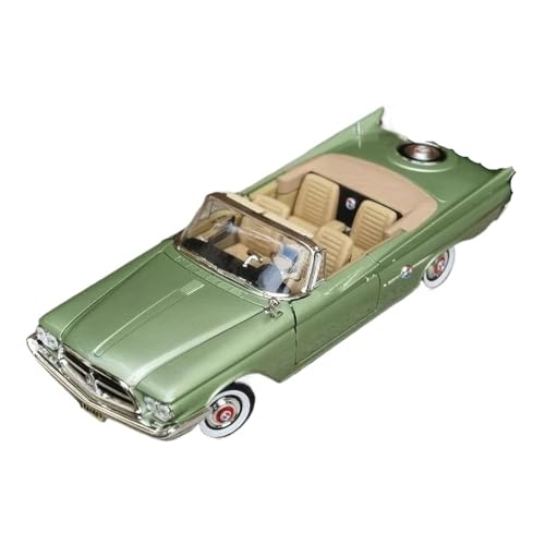 ZHRDWE Modellauto Metall Großer Maßstab 1:18 Für Chryslers 300FC 1960 AlloyDiecast-Modell Klassischer Sportwagen Erwachsene Sammlungen Enthusiasten Spielzeugauto(Grün) von ZHRDWE