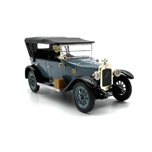 ZHRDWE Modellauto Metall Miniaturauto 1:43 Für Statische Anzeige Austin Black Retro Druckgussfahrzeuge Geschenke Spielzeug Spielzeugauto(Blau) von ZHRDWE