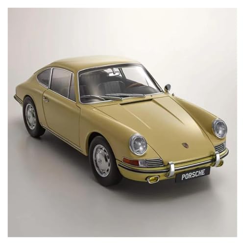 ZHRDWE Modellauto Metall Porshe 911 (901) 1964 1:18 Für Metall Antike Klassische Modell Autos Hause Dekoration Dekorationen(Yellow) von ZHRDWE