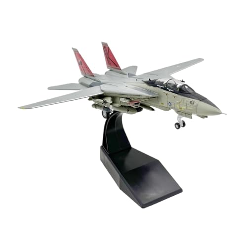 ZHRDWE Spielflugzeug 1/100 Für Druckguss-Metall F14 Tomcat Fighter Pirate Squadron Legierung Flugzeugmodell Mit Ständer Sammlerstück Souvenir Geschenk Miniaturmodell ZHRDWE Spielflugzeug 1/100 Für Druckguss-Metall F14 Tomcat Fighter Pirate Squadron Legierung Flugzeugmodell Mit Ständer Sammlerstück Souvenir Geschenk Miniaturmodell von ZHRDWE