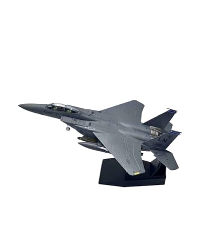 ZHRDWE Spielflugzeug 1/100 Für ReplicaF-15E Strike Eagle Fighter Bomber Metall Military Classic Display Collection Miniaturmodell(Grün) von ZHRDWE