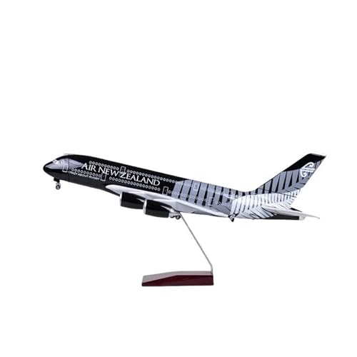 ZHRDWE Spielflugzeug 1/160 Für Das Neue Flugzeugmodell Maßstab 380 Im Druckguss Mit Halterung LED-Licht Metallornament Szenensammlung Hobby-Spielzeug Miniaturmodell(Color: No Light) von ZHRDWE