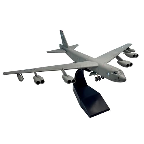 ZHRDWE Spielflugzeug 1/200 Für Metall B52 B-52 Militärflugzeuge (mit Stand) Die-Cast-Legierung Strategische Bomber-Modell Replik Militärflugzeugsammlung Display Geschenk Miniaturmodell von ZHRDWE