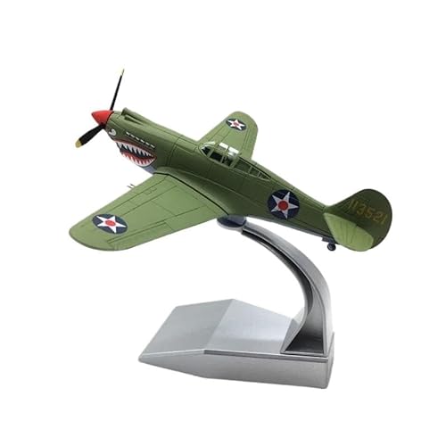 ZHRDWE Spielflugzeug 1/72 Für Druckguss-Metallmodell Kämpfer P40 Mit Stand Statische Anzeige Vorgefertigtes Militärflugzeugmodell Miniaturmodell ZHRDWE Spielflugzeug 1/72 Für Druckguss-Metallmodell Kämpfer P40 Mit Stand Statische Anzeige Vorgefertigtes Militärflugzeugmodell Miniaturmodell von ZHRDWE