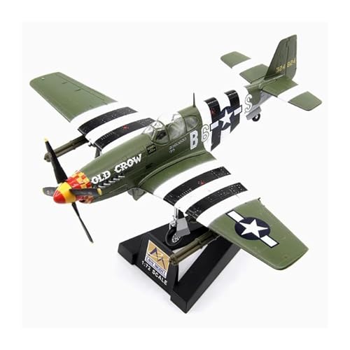 ZHRDWE Spielflugzeug 1/72 Für Mustang P51B Bomber Fighter Fertige Diecast Scale Flugzeugmodell Classic Collection Statisches Ornamentspielzeug Miniaturmodell ZHRDWE Spielflugzeug 1/72 Für Mustang P51B Bomber Fighter Fertige Diecast Scale Flugzeugmodell Classic Collection Statisches Ornamentspielzeug Miniaturmodell von ZHRDWE