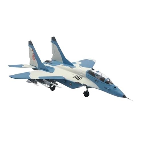ZHRDWE Spielflugzeug 1/72 Luftwaffe Fulcrum MIG-29UB Mig 29 Druckguss-Metallkämpfer Statische Anzeige Vorgefertigtes Militärflugzeugmodell Miniaturmodell ZHRDWE Spielflugzeug 1/72 Luftwaffe Fulcrum MIG-29UB Mig 29 Druckguss-Metallkämpfer Statische Anzeige Vorgefertigtes Militärflugzeugmodell Miniaturmodell von ZHRDWE