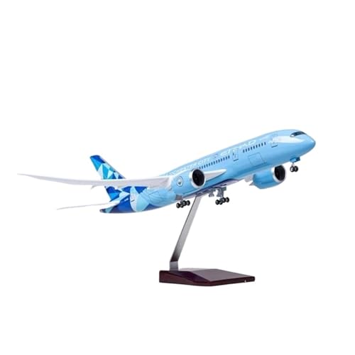ZHRDWE Spielflugzeug 1:130 Für Etihad 787 Manchester City-Lackierung, Flugzeugmodell Airbus Mit LED-Licht (Touch- Oder Soundsteuerung) Miniaturmodell(1: No lamp) von ZHRDWE