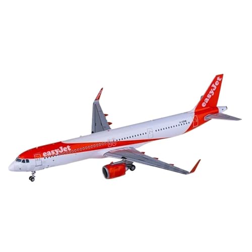 ZHRDWE Spielflugzeug 1:200 Für JC Wings EW221N004 EasyJet A321neo G-UZME Legierung Modell Flugzeug Dekorative Sammlung Display Miniaturmodell von ZHRDWE