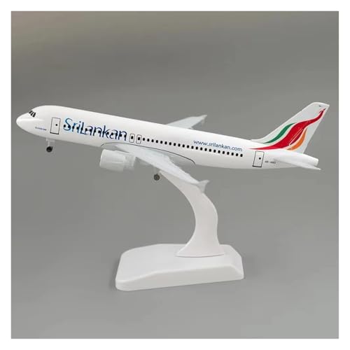 ZHRDWE Spielflugzeug 1:400 Für Maßstab Airbus Flugzeug A320 Sri Lanka Flugzeug Modell Mit Fahrwerk Erwachsene Jungen Souvenir Spielzeug Miniaturmodell ZHRDWE Spielflugzeug 1:400 Für Maßstab Airbus Flugzeug A320 Sri Lanka Flugzeug Modell Mit Fahrwerk Erwachsene Jungen Souvenir Spielzeug Miniaturmodell von ZHRDWE