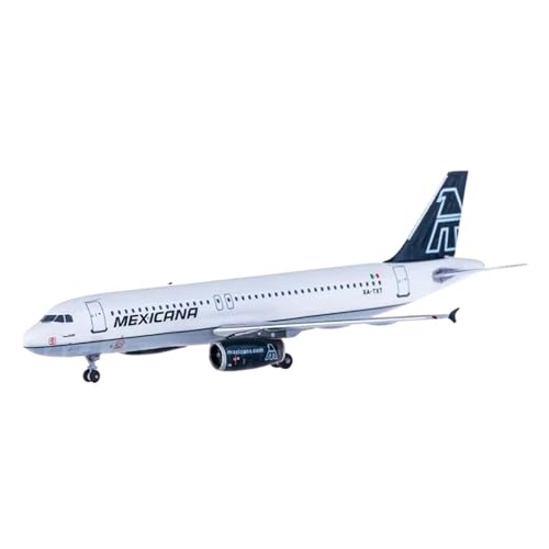 ZHRDWE Spielflugzeug 1:400 Für Mexicana A320 XA-TXTDruckguss-Modellflugzeug Fertige Flugzeuge Statische Metallornamente Hobby-Spielzeug Miniaturmodell ZHRDWE Spielflugzeug 1:400 Für Mexicana A320 XA-TXTDruckguss-Modellflugzeug Fertige Flugzeuge Statische Metallornamente Hobby-Spielzeug Miniaturmodell von ZHRDWE