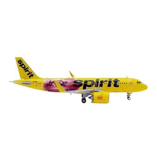 ZHRDWE Spielflugzeug 1:400 Für Spirit A320 N932NK SA4045 Legierung Flugzeug Modell Display Dekoration Sammlung Miniaturmodell von ZHRDWE